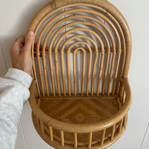 Rattan Wall Shelf